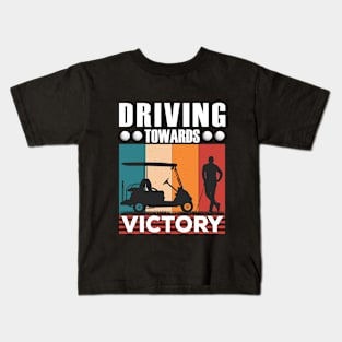 Driving towards victory Kids T-Shirt